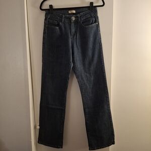 FYLO Dark Blue Straight Leg Women's Jeans